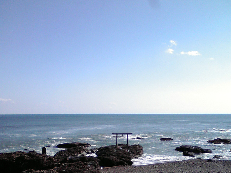 大洗といえばこの光景
